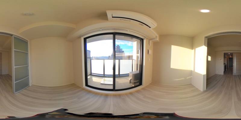 パノラマ画像洋室