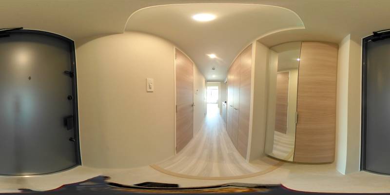 パノラマ画像玄関