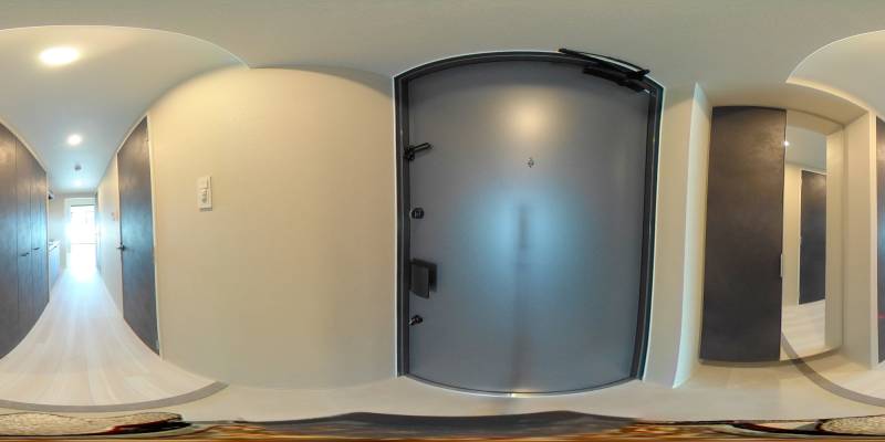 パノラマ画像玄関