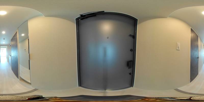 パノラマ画像玄関