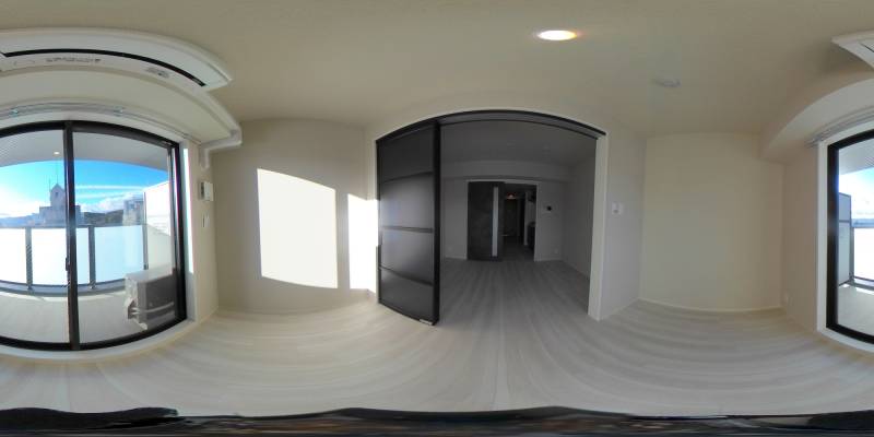 パノラマ画像洋室