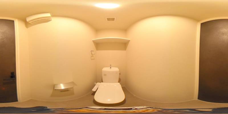 パノラマ画像トイレ