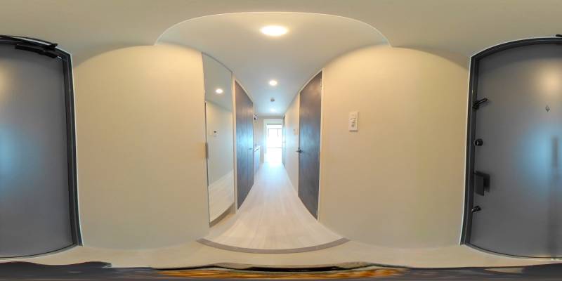 パノラマ画像玄関