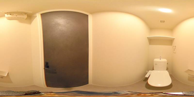 パノラマ画像トイレ
