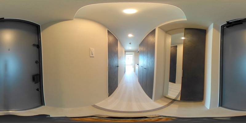 パノラマ画像玄関