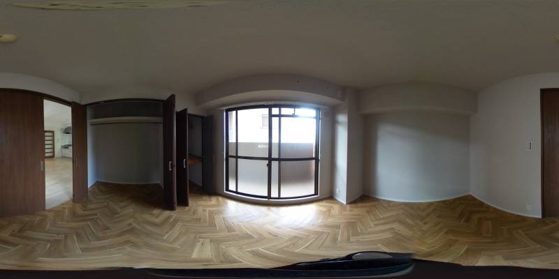 パノラマ画像洋室