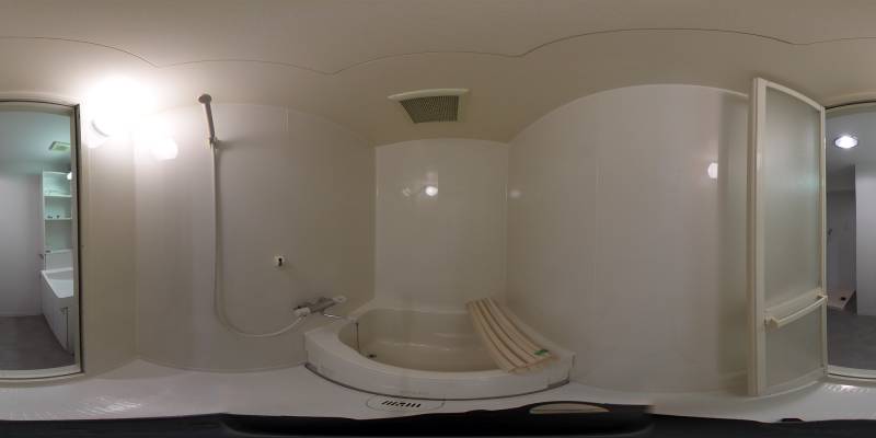 パノラマ画像バスルーム