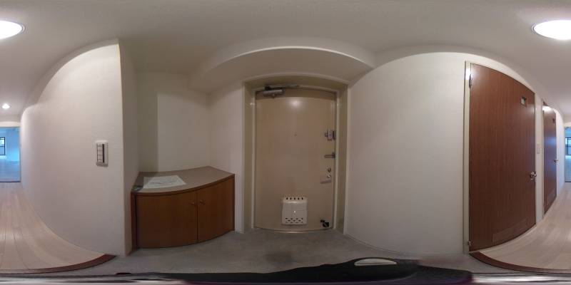 パノラマ画像玄関