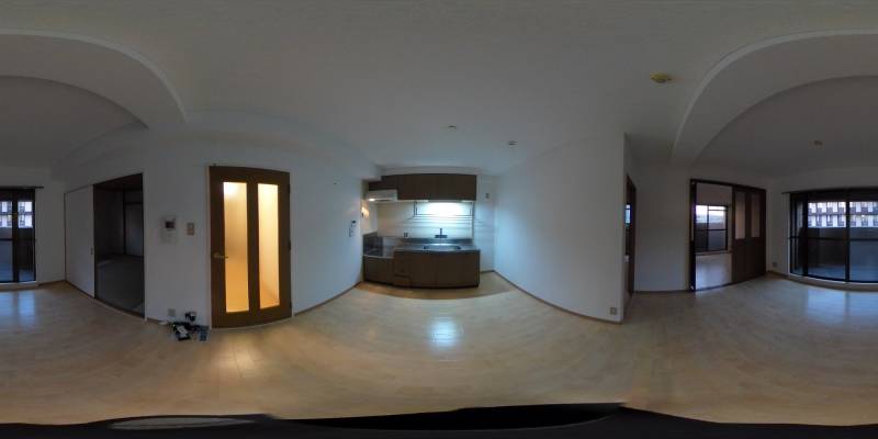 パノラマ画像リビング