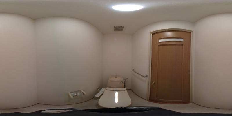 パノラマ画像トイレ