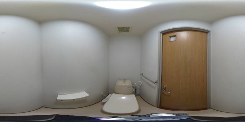 パノラマ画像トイレ