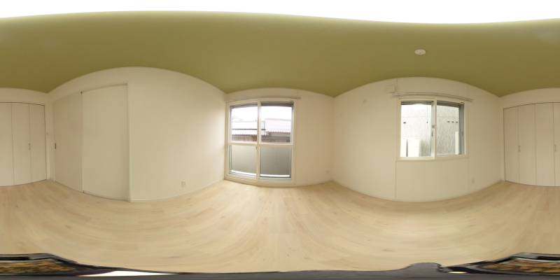 パノラマ画像洋室