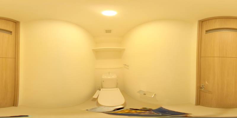 パノラマ画像トイレ