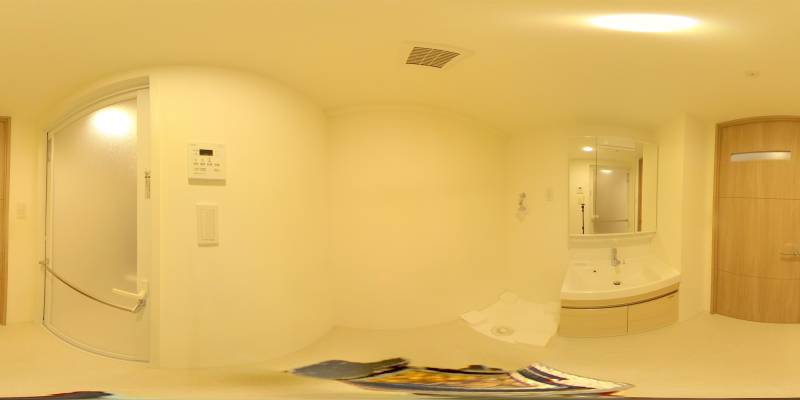 パノラマ画像洗面所