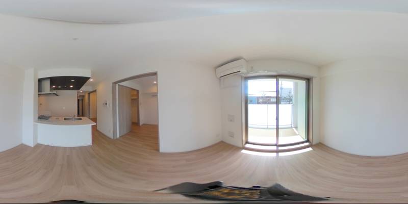 パノラマ画像リビング