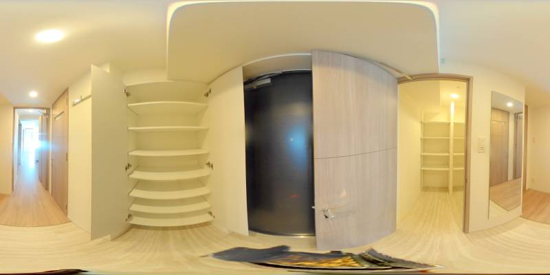 パノラマ画像玄関