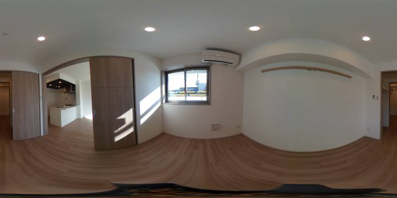 パノラマ画像洋室