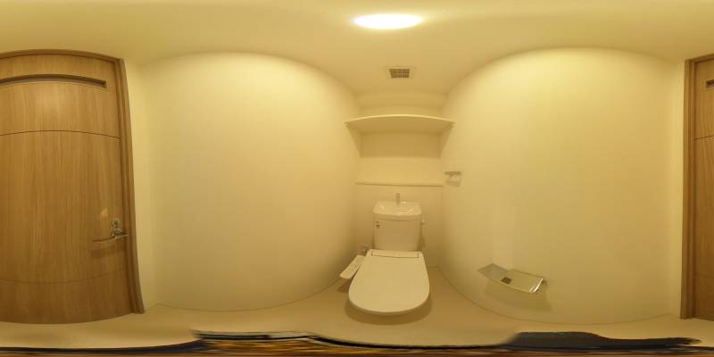 パノラマ画像トイレ