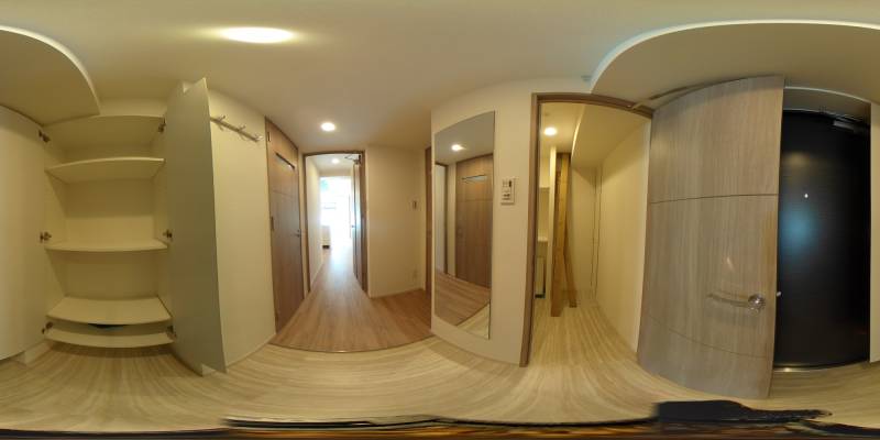 パノラマ画像玄関