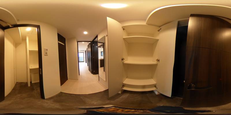 パノラマ画像玄関