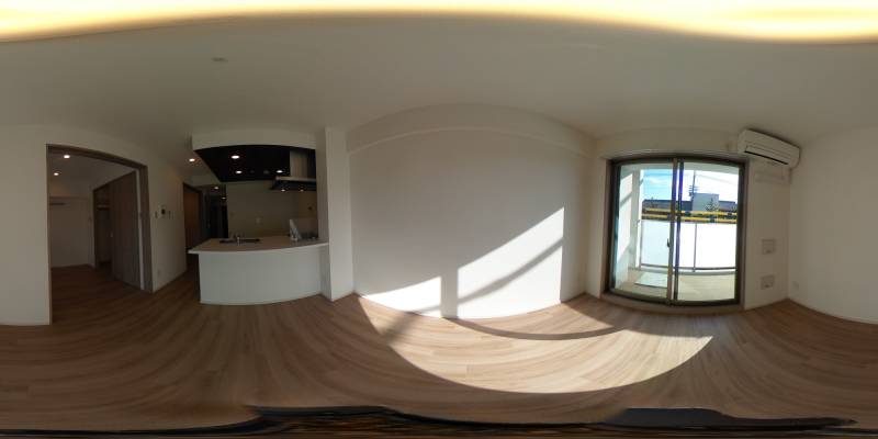 パノラマ画像リビング