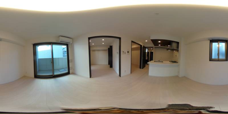 パノラマ画像リビング