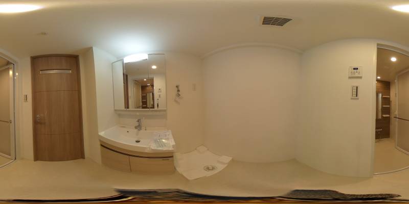 パノラマ画像洗面所