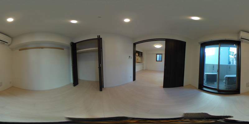 パノラマ画像洋室