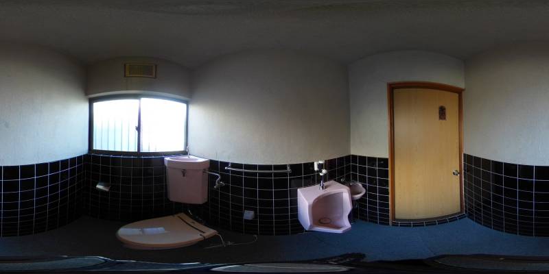 パノラマ画像トイレ