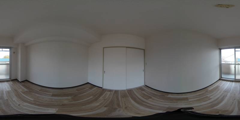 パノラマ画像洋室