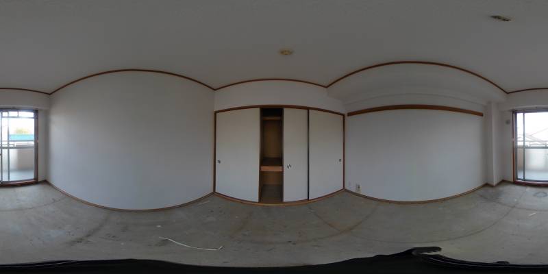 パノラマ画像洋室