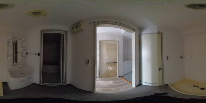 パノラマ画像洗面所