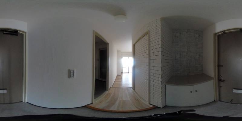 パノラマ画像玄関