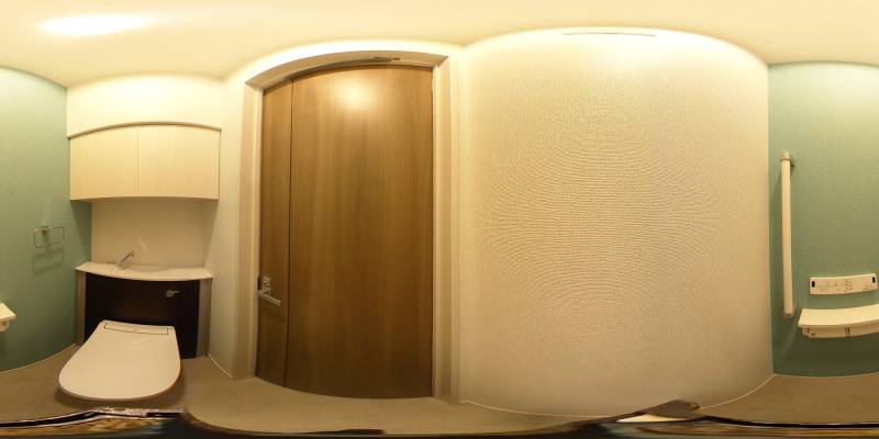 パノラマ画像トイレ