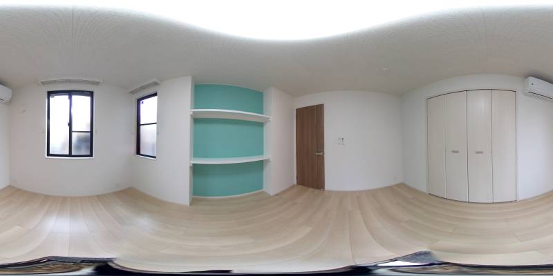 パノラマ画像洋室