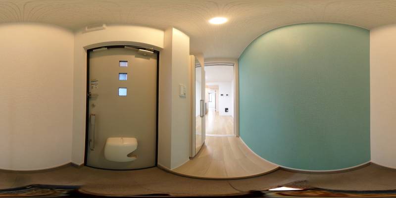 パノラマ画像玄関