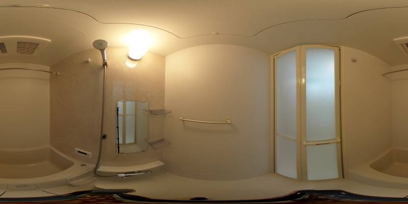 パノラマ画像バスルーム