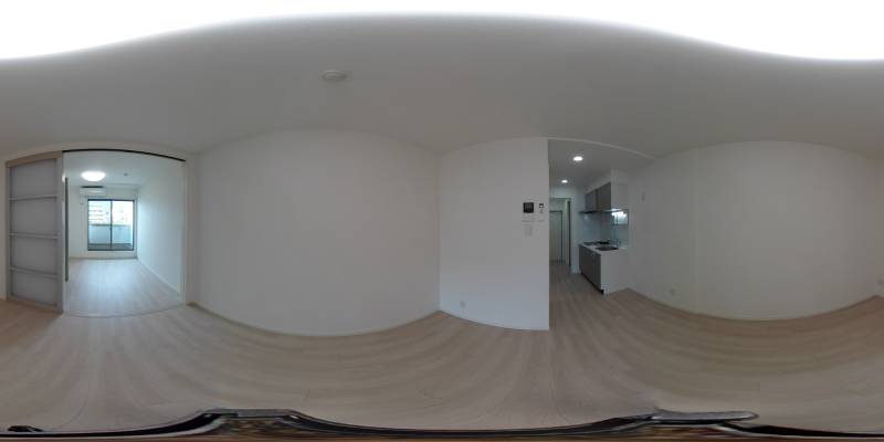 パノラマ画像リビング