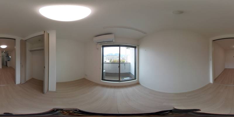 パノラマ画像洋室