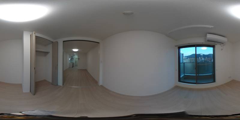 パノラマ画像洋室