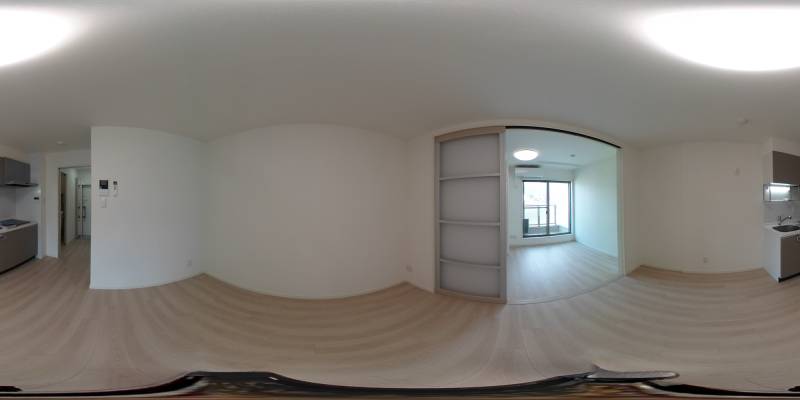 パノラマ画像リビング