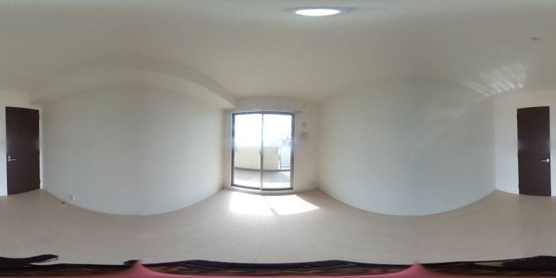 パノラマ画像洋室