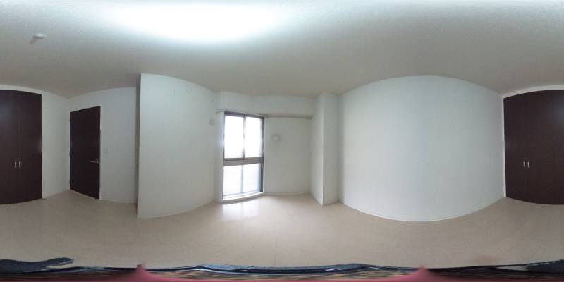 パノラマ画像洋室