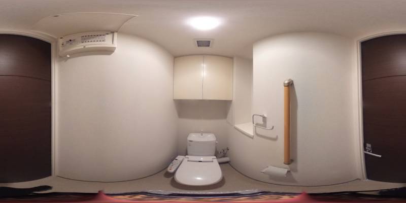 パノラマ画像トイレ