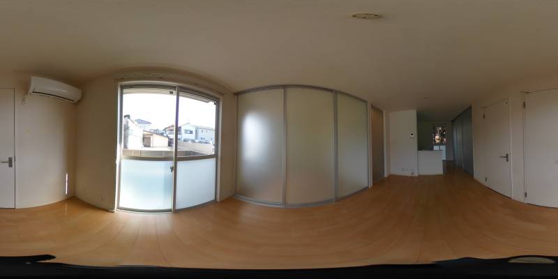 パノラマ画像リビング