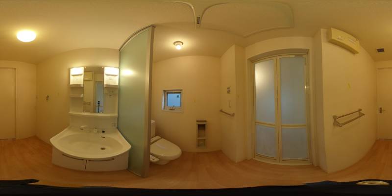 パノラマ画像洗面所