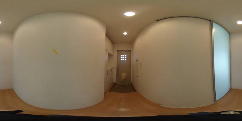 パノラマ画像玄関