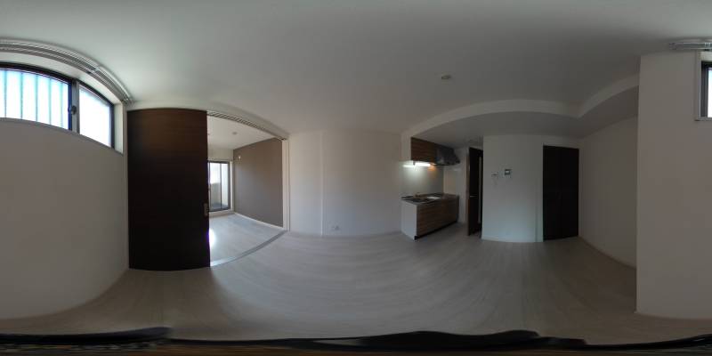 パノラマ画像洋室