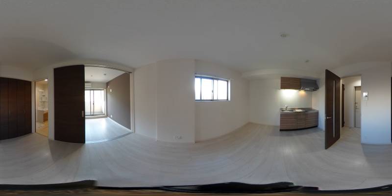 パノラマ画像洋室