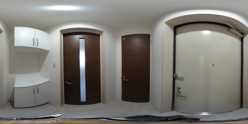 パノラマ画像玄関